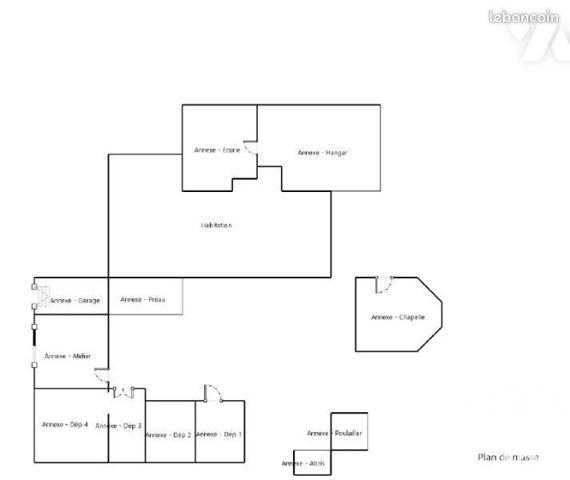 Maison à vendre 6 pièces 131 m² Chalonnes-sur-Loire