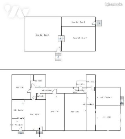 Maison à vendre 6 pièces 131 m² Chalonnes-sur-Loire