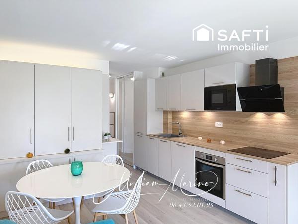APPARTEMENT 2 PIÈCES - RENOVÉ ET VENDU MEUBLÉ -TERRASSE PISCINE- JARDIN - LES ISSAMBRES