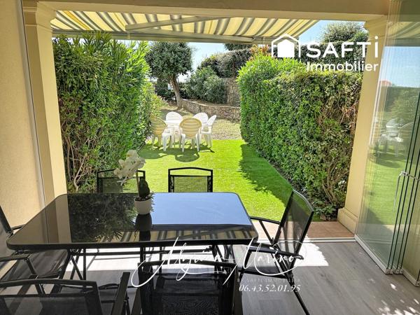 APPARTEMENT 2 PIÈCES - RENOVÉ ET VENDU MEUBLÉ -TERRASSE PISCINE- JARDIN - LES ISSAMBRES