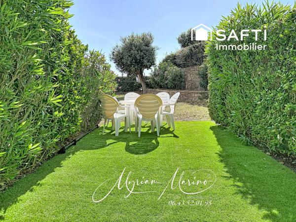 APPARTEMENT 2 PIÈCES - RENOVÉ ET VENDU MEUBLÉ -TERRASSE PISCINE- JARDIN - LES ISSAMBRES