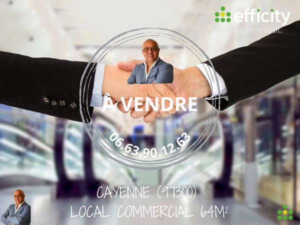 Local Commercial 1 pièce - 64 m²