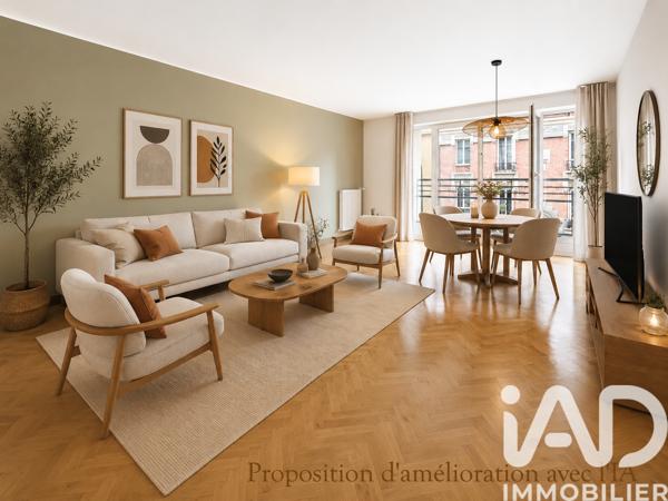 Appartement à vendre 4 pièces 92 m² Clichy