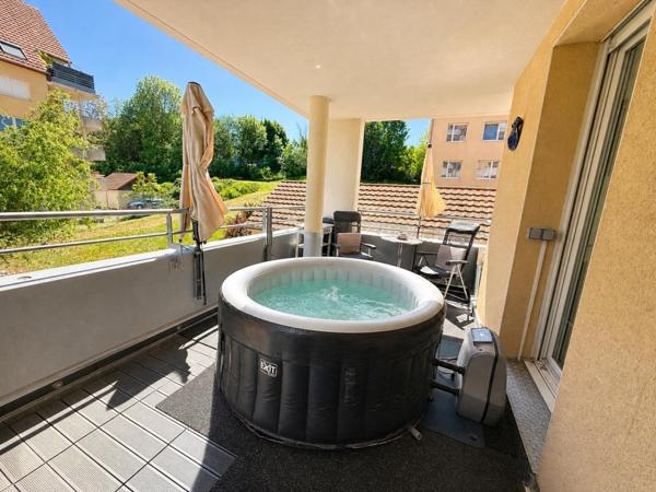 Appartement 3 chambres terrasse garage double