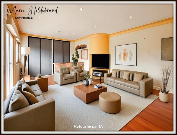 Maison individuelle - T7 - 167m² habitable - 1493m² de terrain