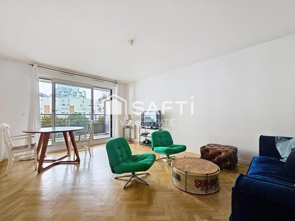 Appartement lumineux avec terrasse et vue dégagée sur jardin