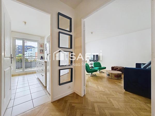 Appartement lumineux avec terrasse et vue dégagée sur jardin