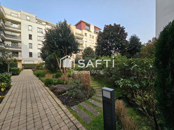 Appartement lumineux avec terrasse et vue dégagée sur jardin