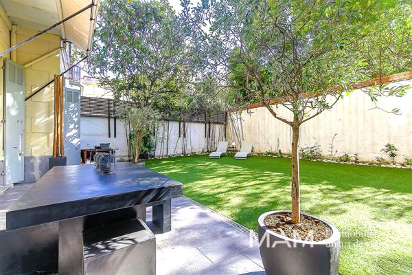 PARADIS/LORD DUVEEN 13008 - T5 HAUSSMANNIEN D'EXCEPTION - TERRASSE & JARDIN - DÉPENDANCES - GARAGE,