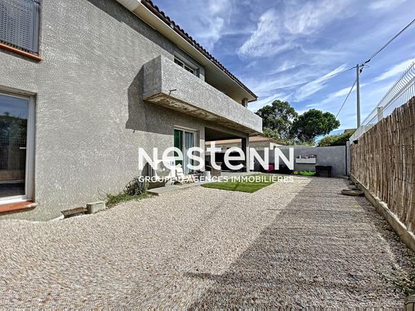 Appartement loué ! Pia, 4 pièces de 86,35 m² avec jardin et deux places de parking