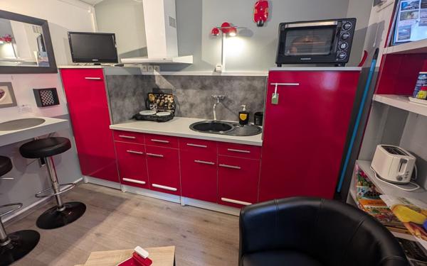 Appartement à vendre    1 pièce • 15 m2 Mers-les-Bains