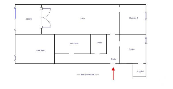 Appartement T3 à vendre  3 pièces - 58,86 m2 DIJON - 21