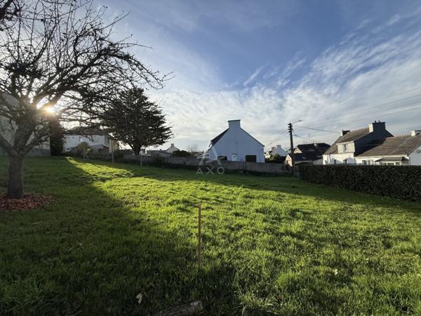 Terrain constructible à viabiliser sur les hauts de Quimperlé