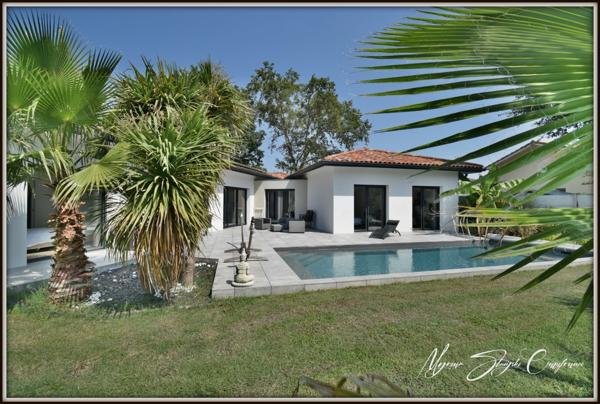 Maison d'architecte à vendre 6 pièces  (40) de 168 m² avec appartement indépendant