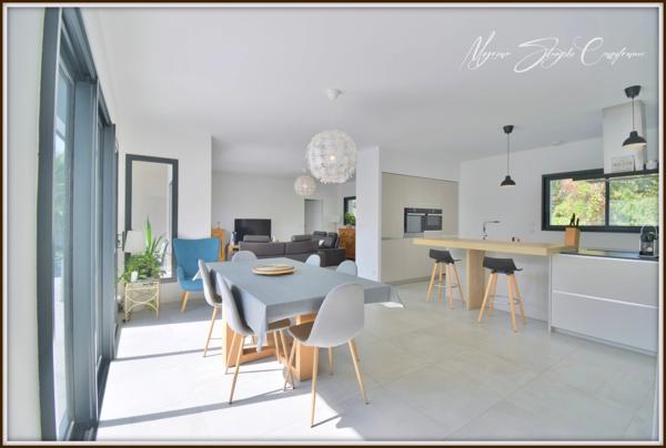 Maison d'architecte à vendre 6 pièces  (40) de 168 m² avec appartement indépendant