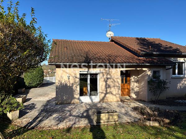 Côte Saint Barthélémy - Pavillon individuel - 3 chambres - Garage double - Jardin - Verdun