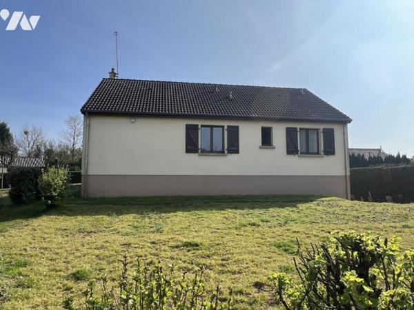 LA FERTE MACE, pavillon 3ch, sous-sol, terrain