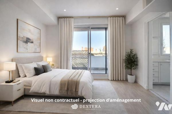 Appartement familial 146 m² 6 pièces dernier étage terrasse 46 m² 2 parkings proche centre-ville