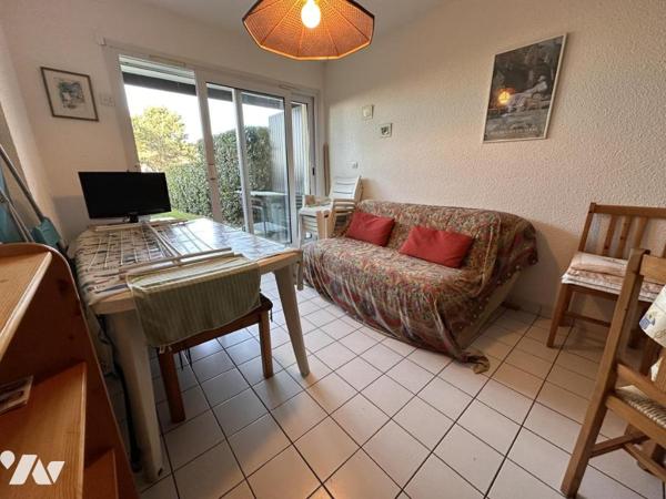 A VENDRE 56 ARZON, Port du Crouesty, Appartement T2 29 m² avec jardinet et piscine commune,