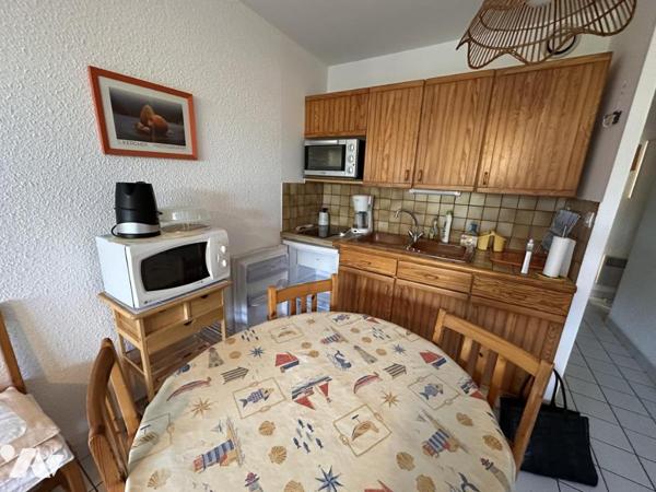 A VENDRE 56 ARZON, Port du Crouesty, Appartement T2 29 m² avec jardinet et piscine commune,