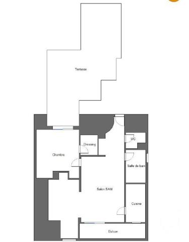 Appartement T3 à vendre  3 pièces - 71,21 m2 BOULOGNE BILLANCOURT - 92