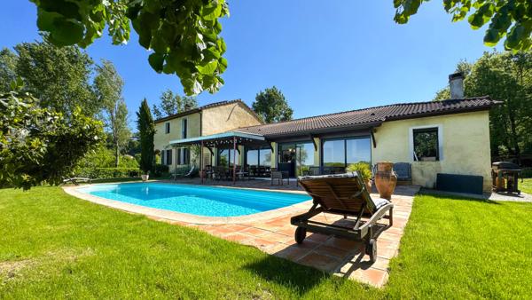 Maison à vendre à Montcuq-en-Quercy-Blanc (46800) - Lot