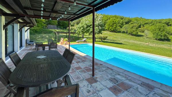 Maison à vendre à Montcuq-en-Quercy-Blanc (46800) - Lot