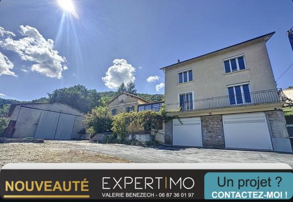 Saint-Affrique (12400) Idéal Artisan ou projet de vie et investissement !