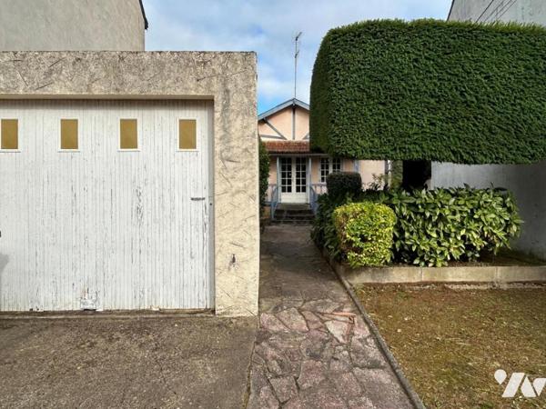 Nantes-Gaudinière En impasse privée maison de plain-pied de 68 m² hab s/terrain de 562 m² A RENOVER