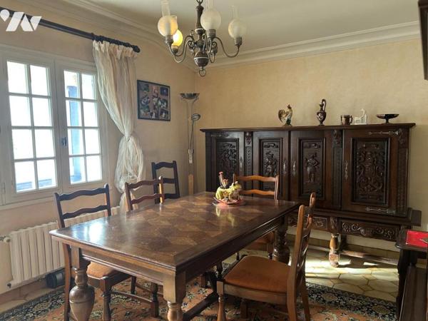 Nantes-Gaudinière En impasse privée maison de plain-pied de 68 m² hab s/terrain de 562 m² A RENOVER