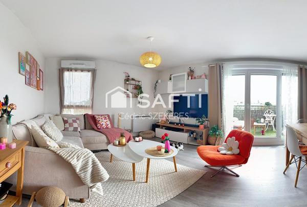 T3 avec balcon et stationnement