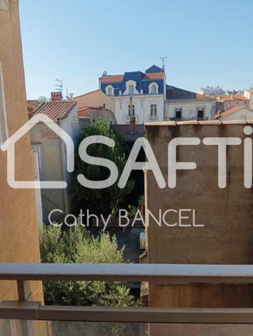 Grand T4 bis dans un immeuble hausmannien