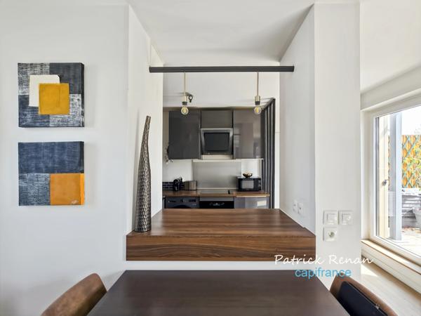 Appartement à vendre 3 pièces, T3, LE CHESNAY ROCQUENCOURT (78), terrasse, 2 parkings