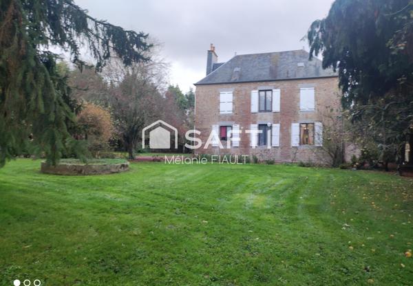 Charmante propriété d'habitation de 173m² et d'une dépendance de 65m² en pierre, implantée sur un terrain de 4370 m².