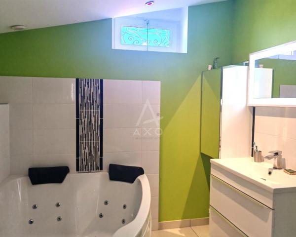 LE LOROUX-BOTTEREAU, maison avec panneaux solaires et puits + terrain constructible partiellement...