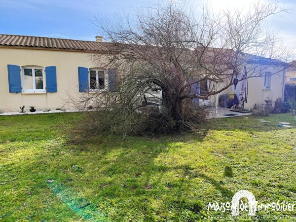 SUD ROYAN - PLAIN PIED - 4 CHAMBRES - JARDIN - GARAGE