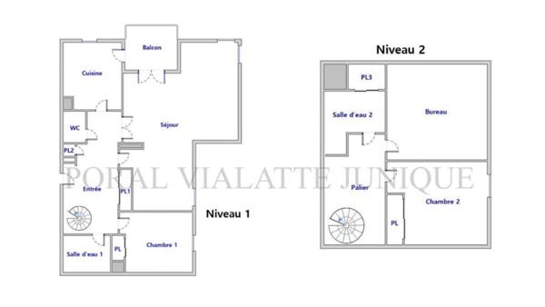 Appartement T4 en duplex