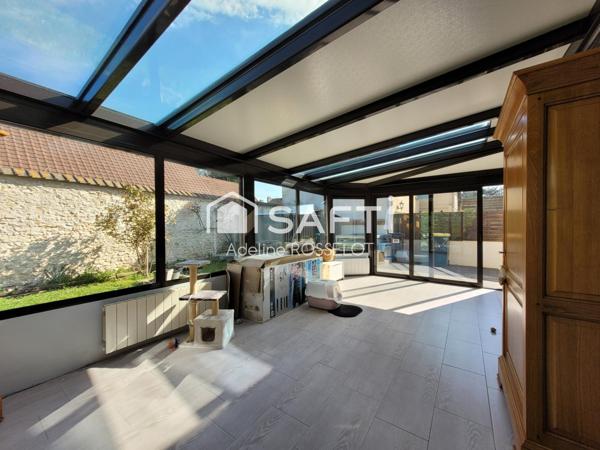 Plain pied 3 chambres + bureau / commerces et écoles à pied