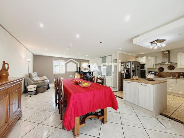 Plain pied 3 chambres + bureau / commerces et écoles à pied