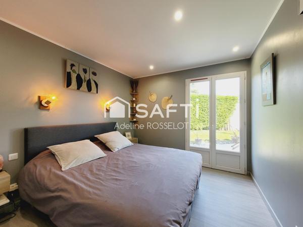 Plain pied 3 chambres + bureau / commerces et écoles à pied