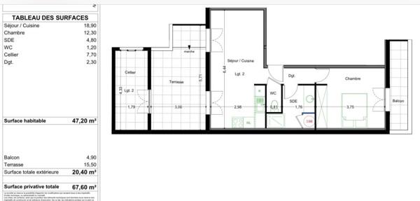 Vente / Appartement T2