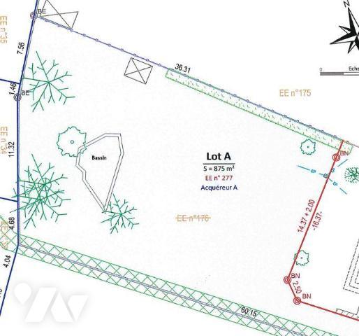 A VENDRE TERRAIN CONSTRUCTIBLE VANNES BEAUPRE