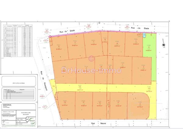 Terrain à vendre de 600 m²
