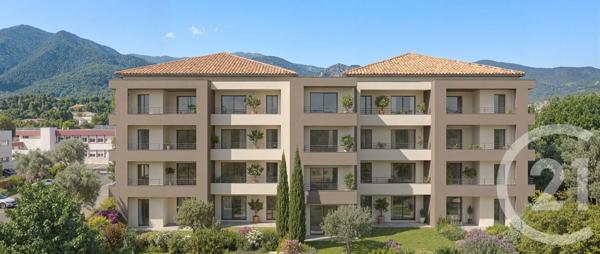 Appartement à vendre  2 pièces - 43,93 m 2   SAN NICOLAO  - 202