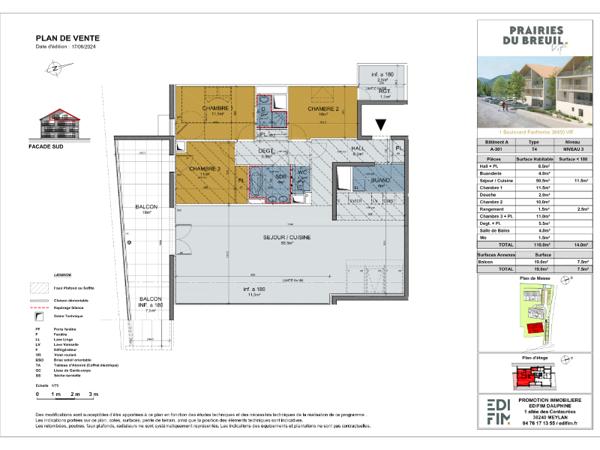 Appartement 4 pièces - 110 m²