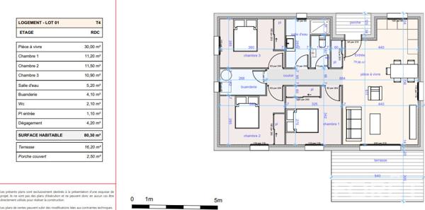 Achat maison Poggio-Mezzana - 4 pièce(s) - 80 m² - 305 000 €