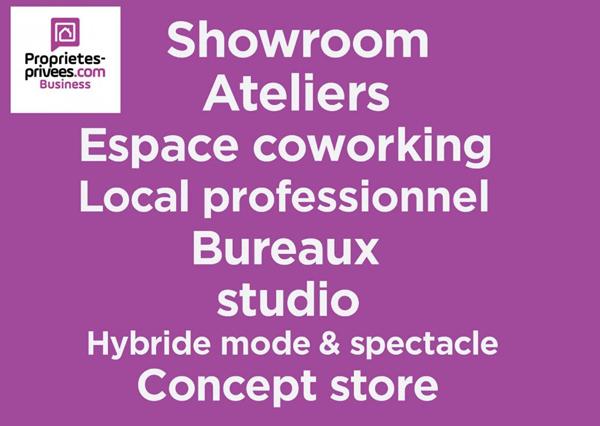 75019 PARIS - Murs commerciaux 208,25 m², très fort potentiel Buttes Chaumont