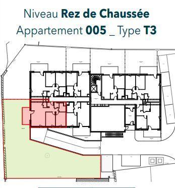 Appartement à vendre 3 pièces 70 m² Aumetz