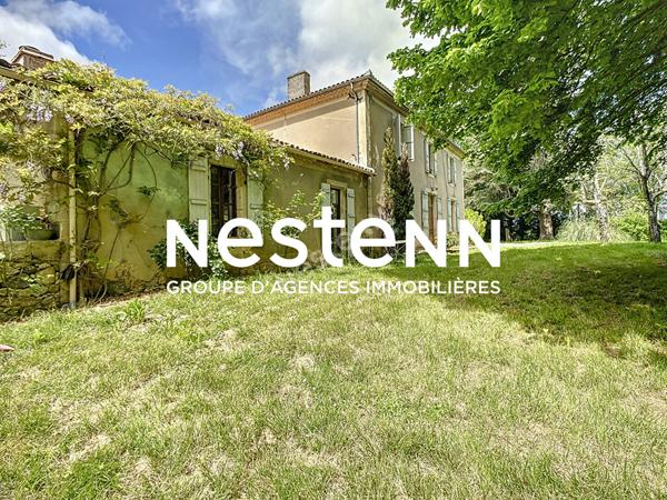 Maison de charme à vendre à Nérac - Un havre de verdure sur 37 000 m²