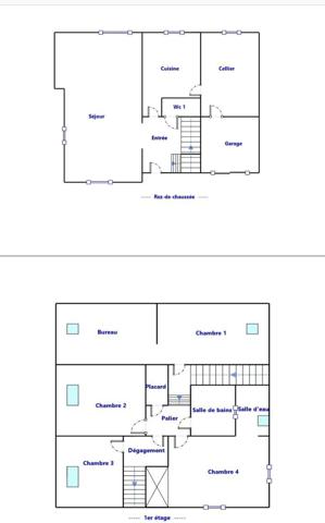 Maison 5 ch Nantes Eraudiere 139m2 au sol